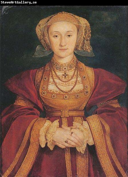 Hans holbein the younger Portrait of Anne of Cleves,
